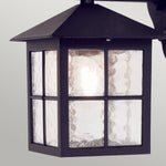 Elstead Lighting Outdoor Wall Light from the Winchester range. Winchester 1 Light Wall Down Lantern Product Code = BL18-BLACK