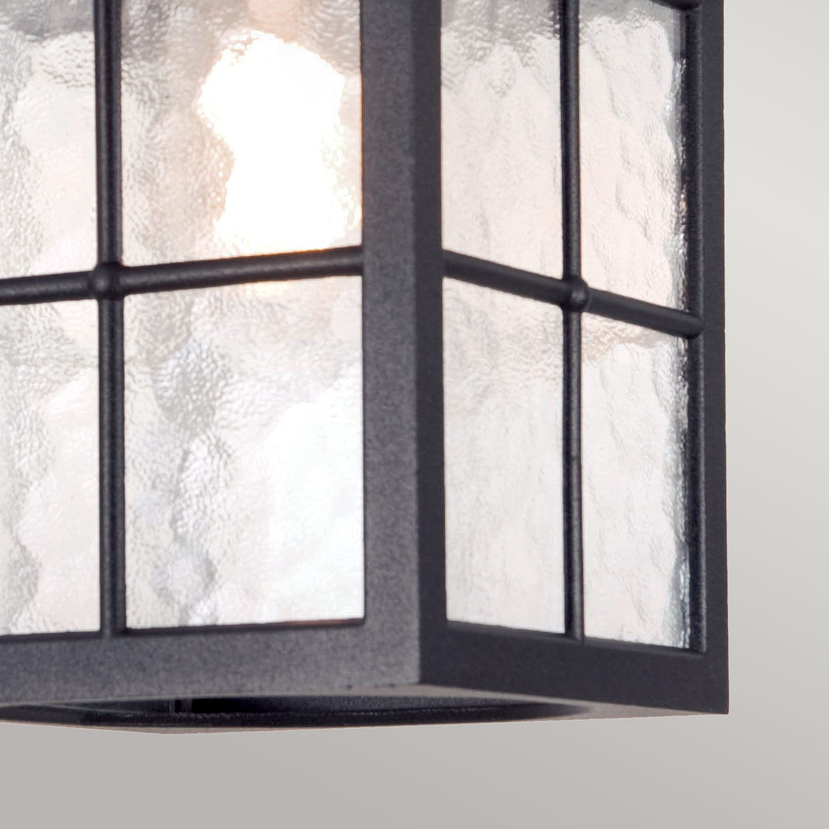 Elstead Lighting Ceiling Semi-Flush from the Winchester range. Winchester 1 Light Porch Lantern Product Code = BL18A-BLACK