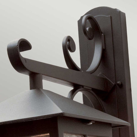 Elstead Lighting Outdoor Wall Light from the Winchester range. Winchester 1 Light Wall Down Lantern Product Code = BL19-BLACK