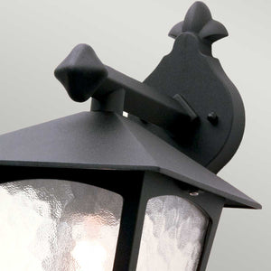 Elstead Lighting Outdoor Wall Light from the York range. York 1 Light Wall Down Lantern Product Code = BL2-BLACK