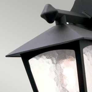Elstead Lighting Outdoor Wall Light from the York range. York 1 Light Wall Down Lantern Product Code = BL2-BLACK