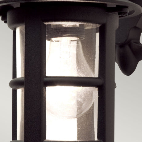 Elstead Lighting Outdoor Wall Light from the Hereford range. Hereford 1 Light Wall Down Lantern Product Code = BL21-BLACK-E27