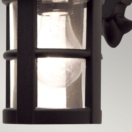 Elstead Lighting Outdoor Wall Light from the Hereford range. Hereford 1 Light Wall Down Lantern Product Code = BL21-BLACK-E27