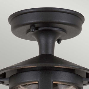 Elstead Lighting Ceiling Semi-Flush from the Hereford range. Hereford 1 Light Porch Lantern Product Code = BL21A-BLACK