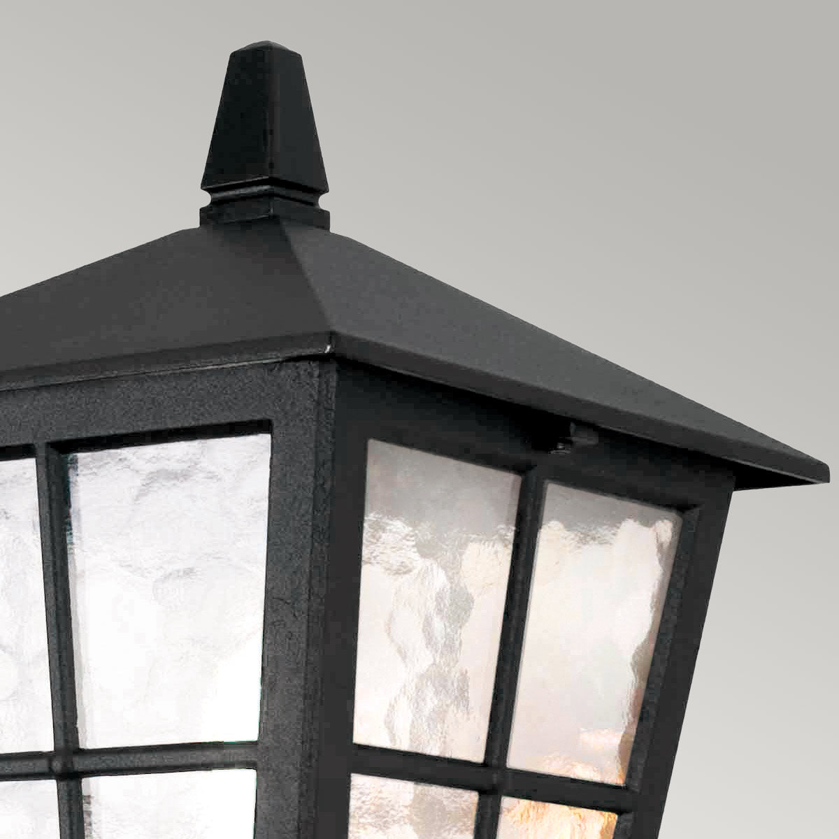 Elstead Lighting Outdoor Wall Light from the Canterbury range. Canterbury 1 Light Wall Up Lantern Product Code = BL46M-BLACK