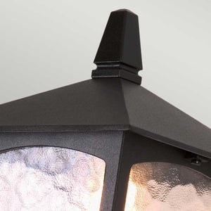 Elstead Lighting Outdoor Wall Light from the York range. York 1 Light Wall Up Lantern Product Code = BL5-BLACK