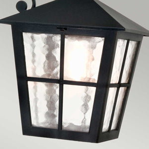 Elstead Lighting Outdoor Wall Light from the Canterbury range. Canterbury 1 Light Wall Down Lantern Product Code = BL52M-BLACK