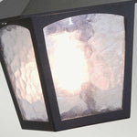 Elstead Lighting Outdoor Hanging from the York range. York 1 Light Porch Chain Lantern – SKU BL6B-BLACK