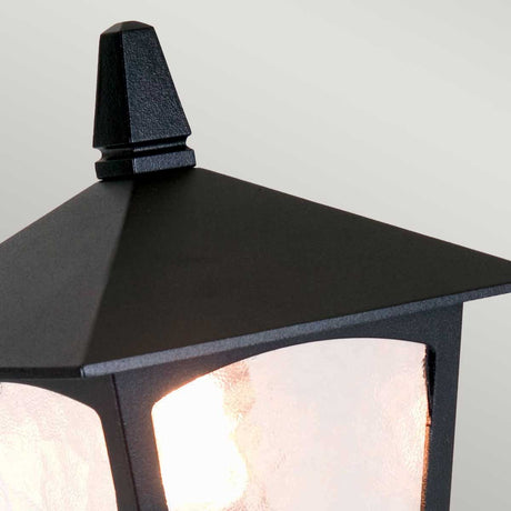 Elstead Lighting Pedestal Lantern from the York range. York 1 Light Pedestal Lantern Product Code = BL7-BLACK