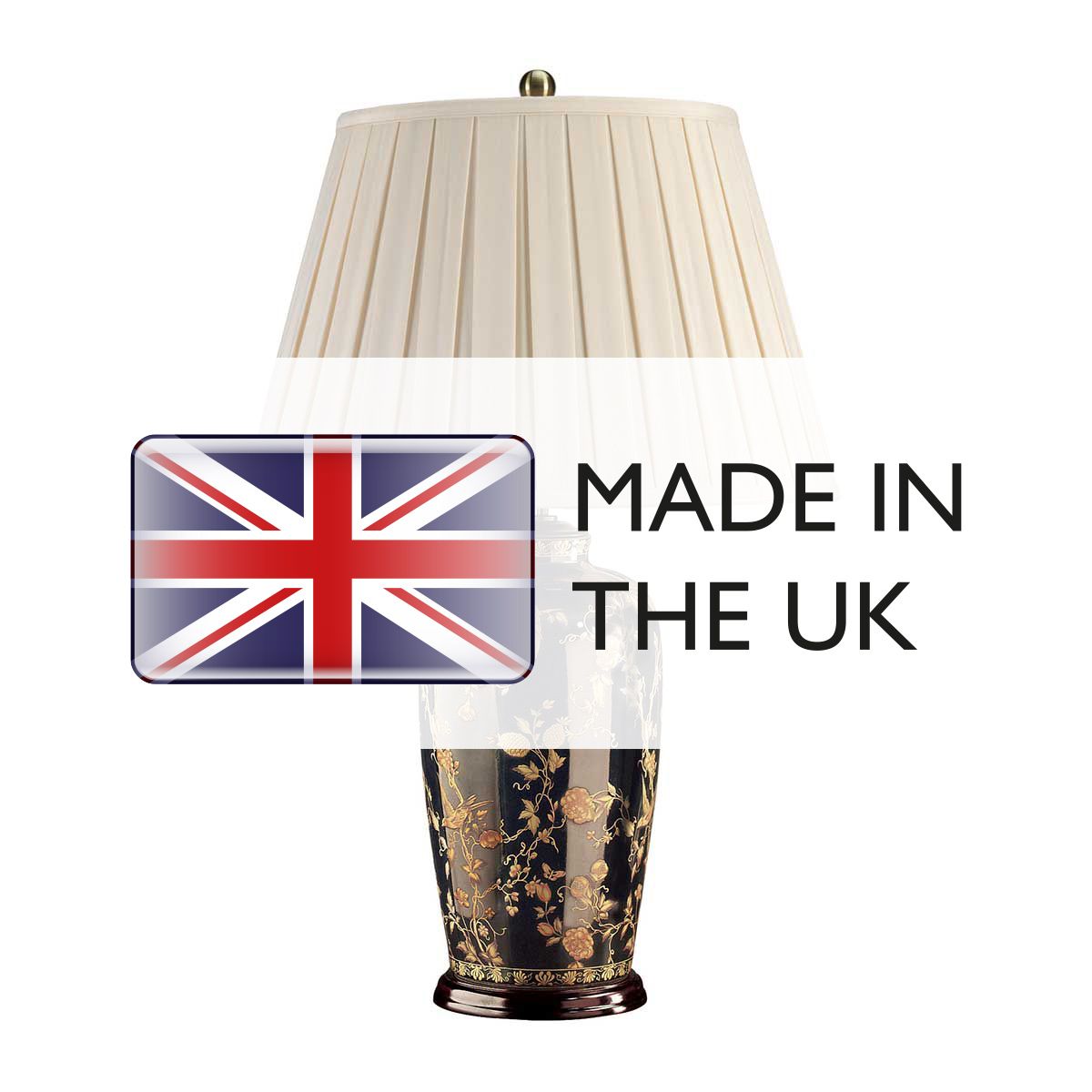 Elstead Lighting Table Lamp from the Black Birds range. Black Birds 1 Light Table Lamp – SKU BLACKBIRDS-TL