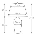 Elstead Lighting Table Lamp from the Black Birds range. Black Birds 1 Light Table Lamp – SKU BLACKBIRDS-TL