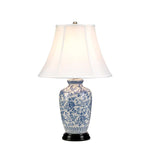 Elstead Lighting Table Lamp from the Blue Ginger Jar range. Blue Ginger Jar 1 Light Table Lamp – SKU BLUE-G-JAR-TL