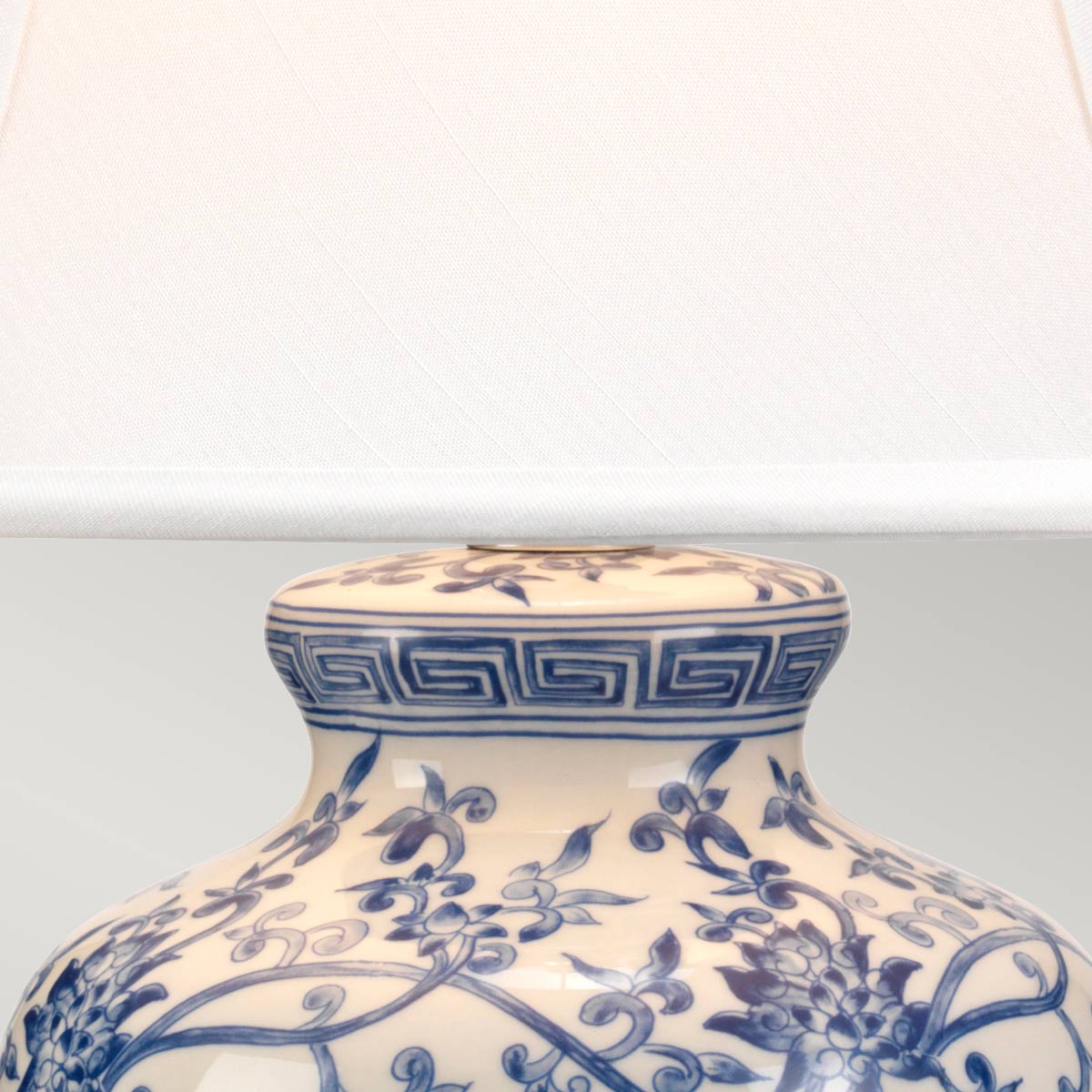 Elstead Lighting Table Lamp from the Blue Ginger Jar range. Blue Ginger Jar 1 Light Table Lamp Product Code = BLUE-G-JAR-TL