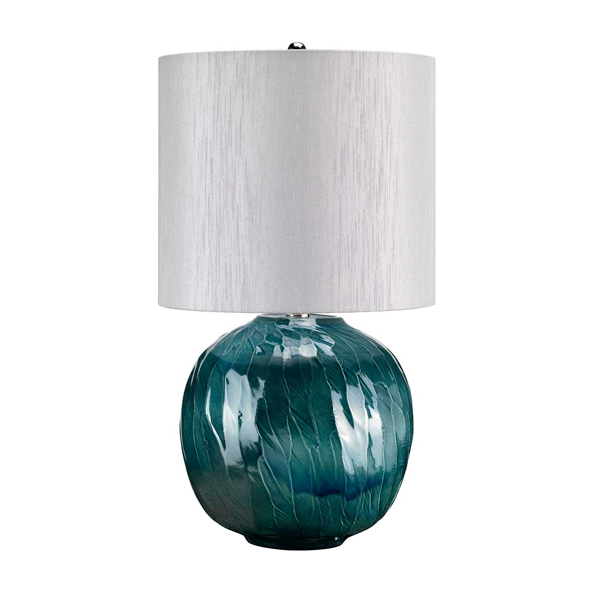 Elstead Lighting Table Lamp from the Blue Globe range. Blue Globe 1 Light Table Lamp Product Code = BLUE-GLOBE-TL