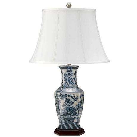 Elstead Lighting Table Lamp from the Blue Hex range. Blue Hex 1 Light Table Lamp Product Code = BLUE-HEX-TL