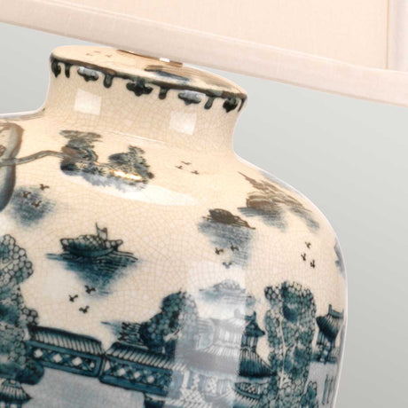 Elstead Lighting Table Lamp from the Blue Traditional range. Blue Traditional 1 Light Table Lamp Product Code = BLUE-TRAD-WP-TL