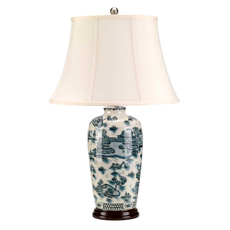 Elstead Lighting Table Lamp from the Blue Traditional range. Blue Traditional 1 Light Table Lamp Product Code = BLUE-TRAD-WP-TL