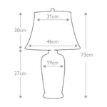 Elstead Lighting Table Lamp from the Blue Traditional range. Blue Traditional 1 Light Table Lamp – SKU BLUE-TRAD-WP-TL