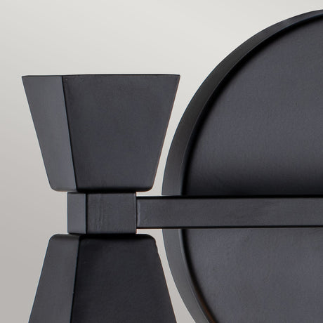Elstead Lighting Wall Light from the Bowtie range. Bowtie 2lt Wall Light - Matte Black Product Code = BOWTIE-2-MB