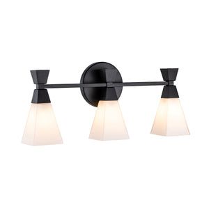 Elstead Lighting Wall Light from the Bowtie range. Bowtie 3lt Wall Light - Matte Black Product Code = BOWTIE-3-MB