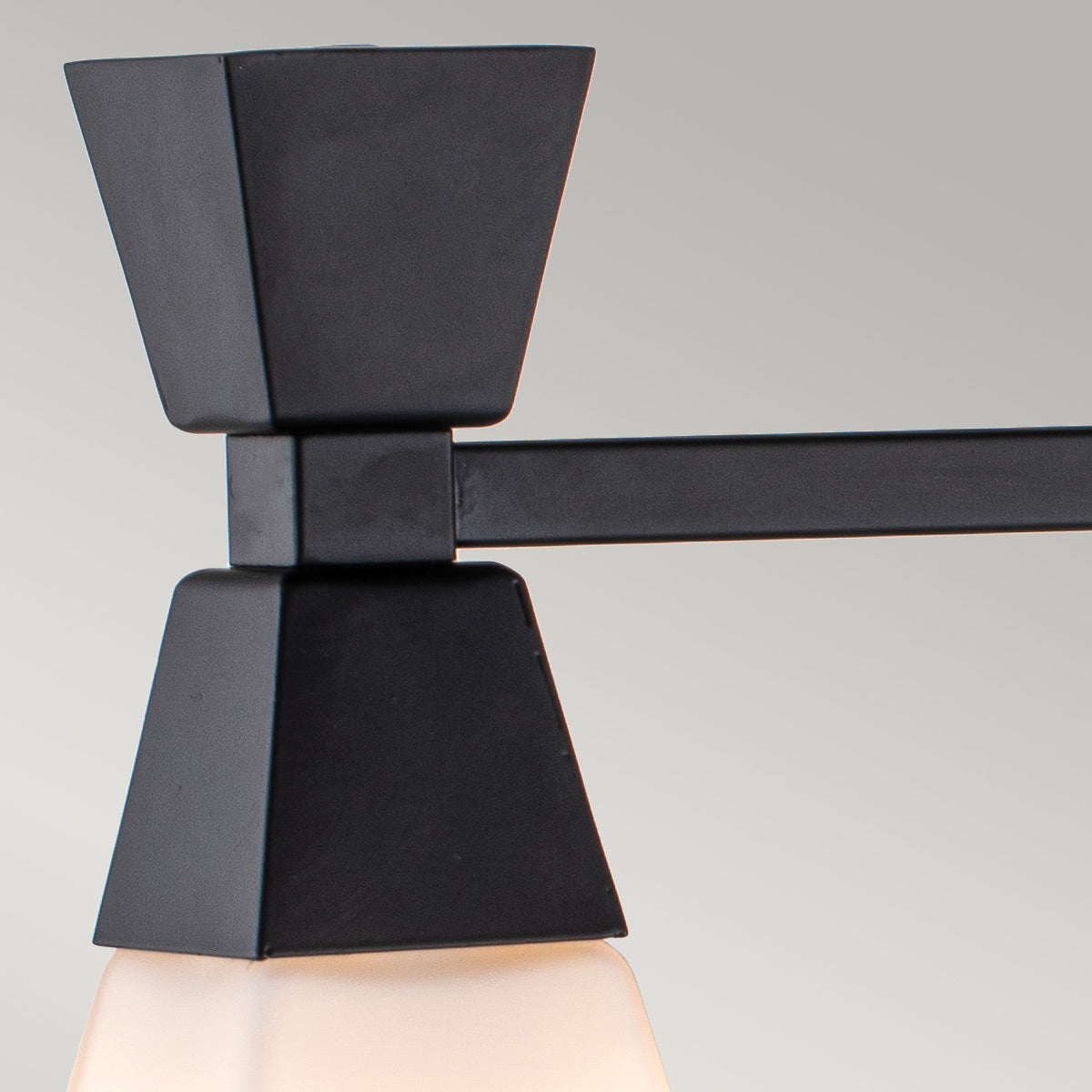 Elstead Lighting Wall Light from the Bowtie range. Bowtie 3lt Wall Light - Matte Black Product Code = BOWTIE-3-MB