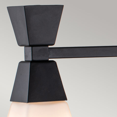 Elstead Lighting Wall Light from the Bowtie range. Bowtie 3lt Wall Light - Matte Black Product Code = BOWTIE-3-MB