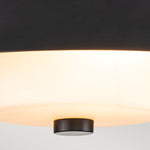 Elstead Lighting Ceiling Flush from the Bowtie range. Bowtie 2lt Flush - Matte Black Product Code = BOWTIE-F-MB