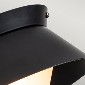 Elstead Lighting Ceiling Flush from the Bowtie range. Bowtie 2lt Flush - Matte Black Product Code = BOWTIE-F-MB