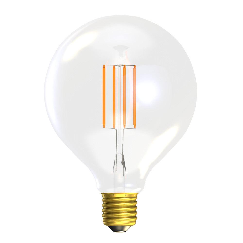 British Electric Lamps FL-CP-L3.3RND125ESC/VWW/DIM BEL - British Electric Lamps BELL LED Part Number 60794 <p>LED Filament 125mm Globe 3.3W (40W eqv.) E27 Clear 2700K Dimmable</p>