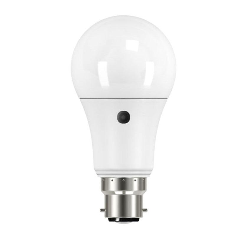 British Electric Lamps FL-CP-L7BCOVWW/AUT BEL - British Electric Lamps Energy Saving Sensor Part Number 60660 <p>LED Photocell GLS 7W (60W eqv.) B22d 2700K Opal Bell</p>