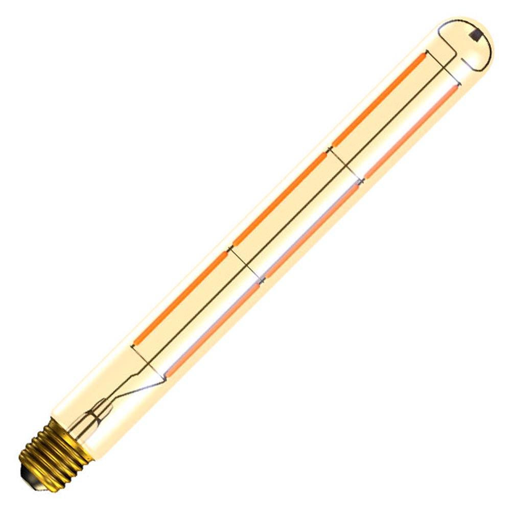 British Electric Lamps FL-CP-L7SET/ESG/DIM 30X280 BEL - British Electric Lamps Tubular Lamps Part Number 1447 BELL LED Tubular 240V 7W E27 30x280mm Gold Dimmable