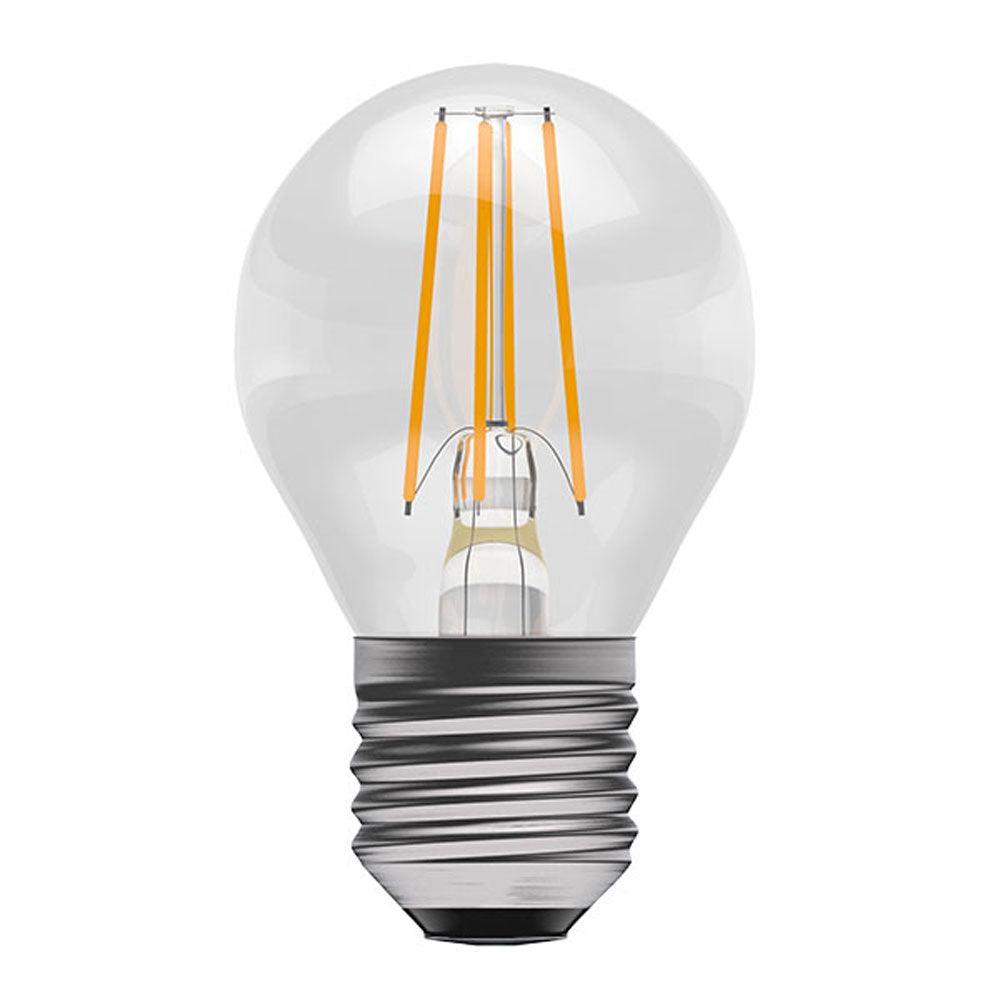 British Electric Lamps FL-CP-LRND45ESC/3.3CW BEL - British Electric Lamps BELL LED Part Number 60738 <p>LED Filament 45mm Round 3.3W (40W eqv.) ES Clear 4000K BEL</p>