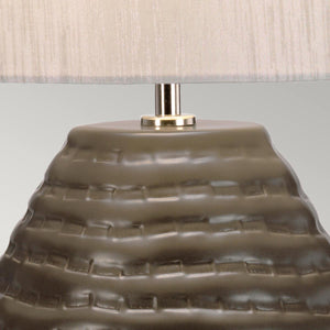 Elstead Lighting Table Lamp from the Brunswick range. Brunswick 1 Light Table Lamp Product Code = BRUNSWICK-TL