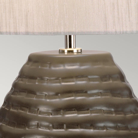 Elstead Lighting Table Lamp from the Brunswick range. Brunswick 1 Light Table Lamp Product Code = BRUNSWICK-TL