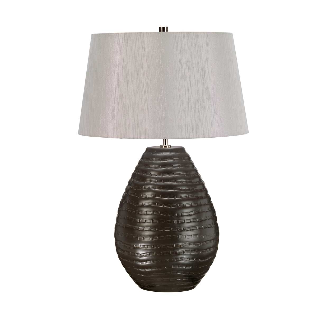 Elstead Lighting Table Lamp from the Brunswick range. Brunswick 1 Light Table Lamp Product Code = BRUNSWICK-TL