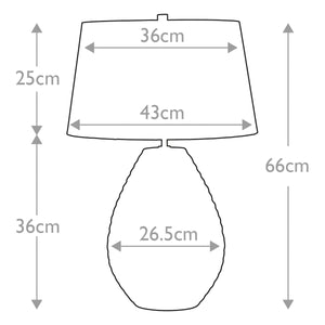 Elstead Lighting Table Lamp from the Brunswick range. Brunswick 1 Light Table Lamp Product Code = BRUNSWICK-TL