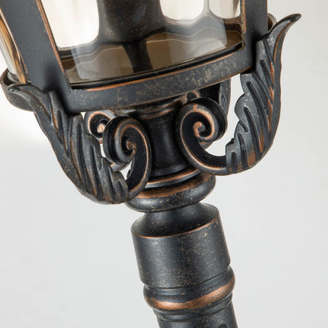Elstead Lighting Pillar Lantern from the Baltimore range. Baltimore 1 Light Medium Pillar Product Code = BT4-M