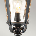 Elstead Lighting Pillar Lantern from the Baltimore range. Baltimore 1 Light Medium Pillar – SKU BT4-M