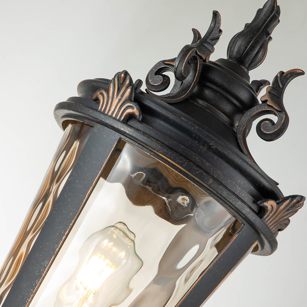 Elstead Lighting Pillar Lantern from the Baltimore range. Baltimore 1 Light Medium Pillar Product Code = BT4-M