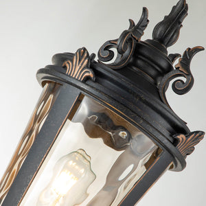 Elstead Lighting Pillar Lantern from the Baltimore range. Baltimore 1 Light Medium Pillar Product Code = BT4-M