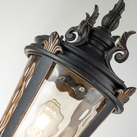 Elstead Lighting Pillar Lantern from the Baltimore range. Baltimore 1 Light Medium Pillar Product Code = BT4-M