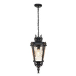 Elstead Lighting Outdoor Hanging from the Baltimore range. Baltimore 1 Light Large Chain Lantern Product Code = BT8-L