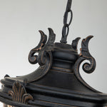 Elstead Lighting Outdoor Hanging from the Baltimore range. Baltimore 1 Light Large Chain Lantern Product Code = BT8-L