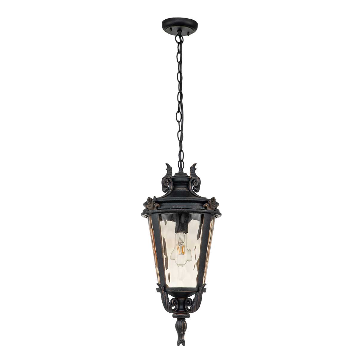 Elstead Lighting Outdoor Hanging from the Baltimore range. Baltimore 1 Light Large Chain Lantern Product Code = BT8-L