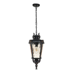 Elstead Lighting Outdoor Hanging from the Baltimore range. Baltimore 1 Light Large Chain Lantern Product Code = BT8-L