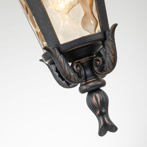 Elstead Lighting Outdoor Hanging from the Baltimore range. Baltimore 1 Light Medium Chain Lantern Product Code = BT8-M