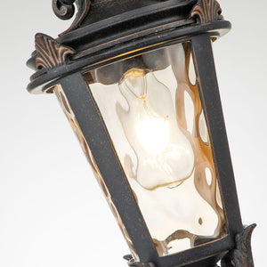 Elstead Lighting Outdoor Hanging from the Baltimore range. Baltimore 1 Light Medium Chain Lantern Product Code = BT8-M
