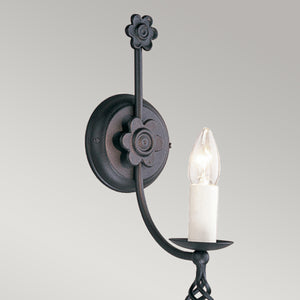 Elstead Lighting Wall Light from the Belfry range. Belfry 1 Light Wall Light Product Code = BY1-BLACK