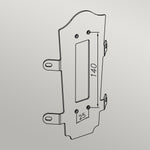 Norlys Corner Bracket from the Corner Brackets range. Corner Bracket 4 - Black Product Code = C-BKT4-BLK