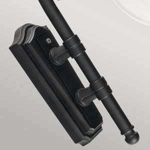 Norlys Como 1 Light Wall Lantern - Black C2-BLACK